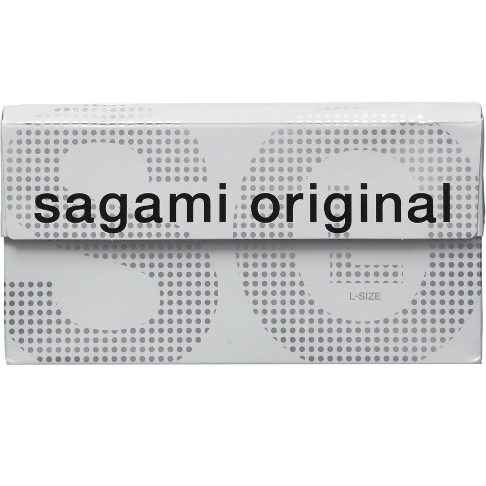 Sagami 0.02 L-size Ultra thin latex-free Polyurethane condom 12 piece