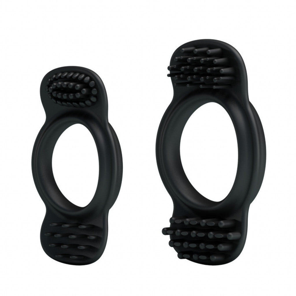 Set of two Flexible silicone stretchy cock rings Δευτερεύουσα εικόνα προϊόντος