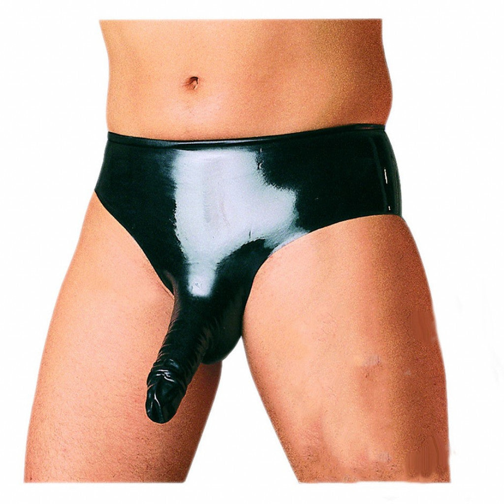 Shaun Sloane Latex Sheath Pants with Penis S M L