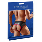 Shiny Matt Jock with Red Hem - image 2