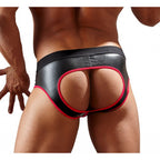 Shiny Matt Jock with Red Hem - image 3