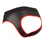 Shiny Matt Jock with Red Hem - image 6