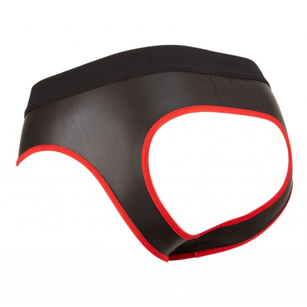 Shiny Matt Jock with Red Hem - image 6