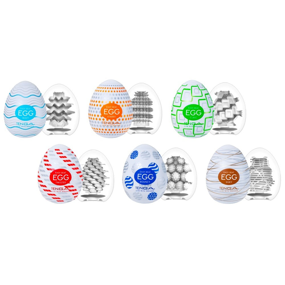 Tenga Egg Standard Package 6pcs