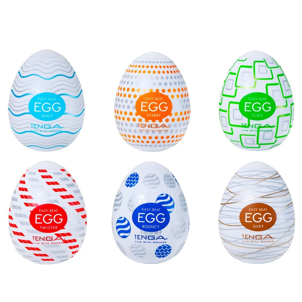 Tenga Egg Standard Package 6pcs