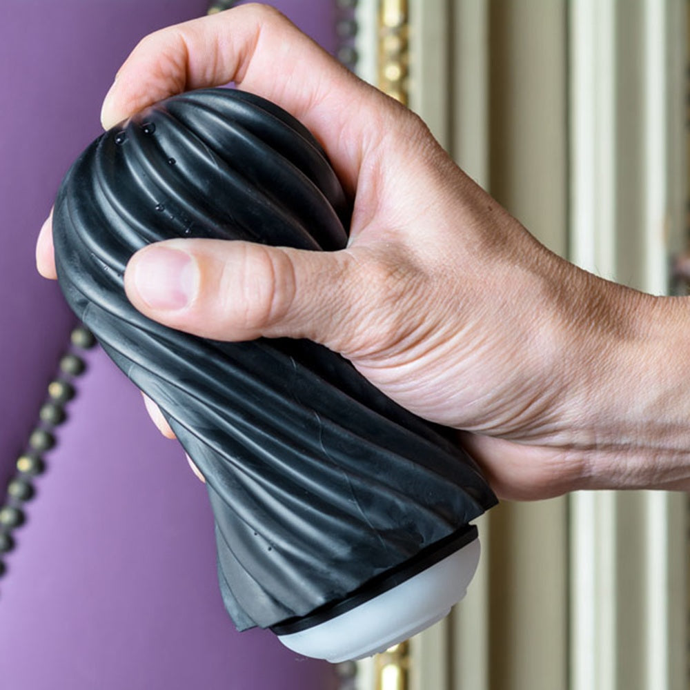 Tenga Flex Rocky Black mens masturbator
