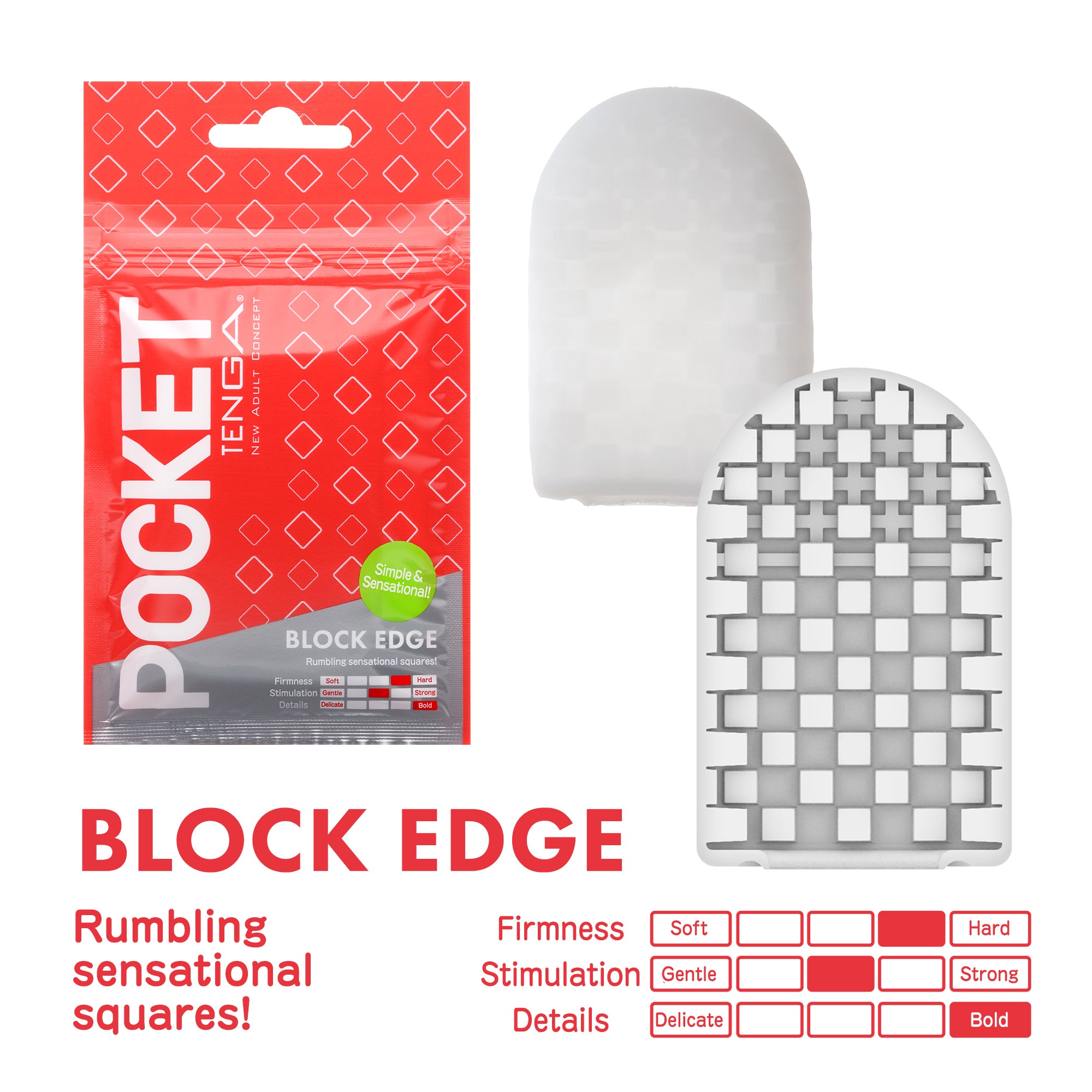 Tenga Pocket Stroker Block Edge - image 2