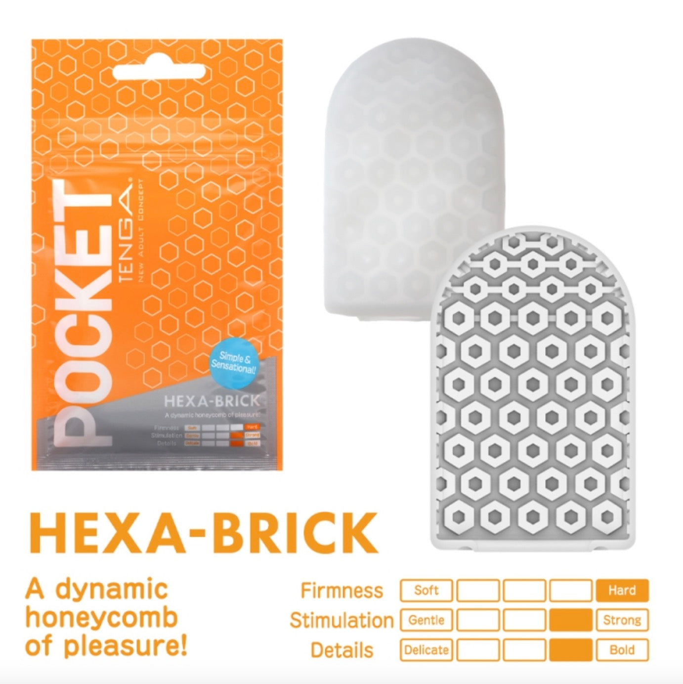Tenga Pocket Stroker Hexa Brick - image 2
