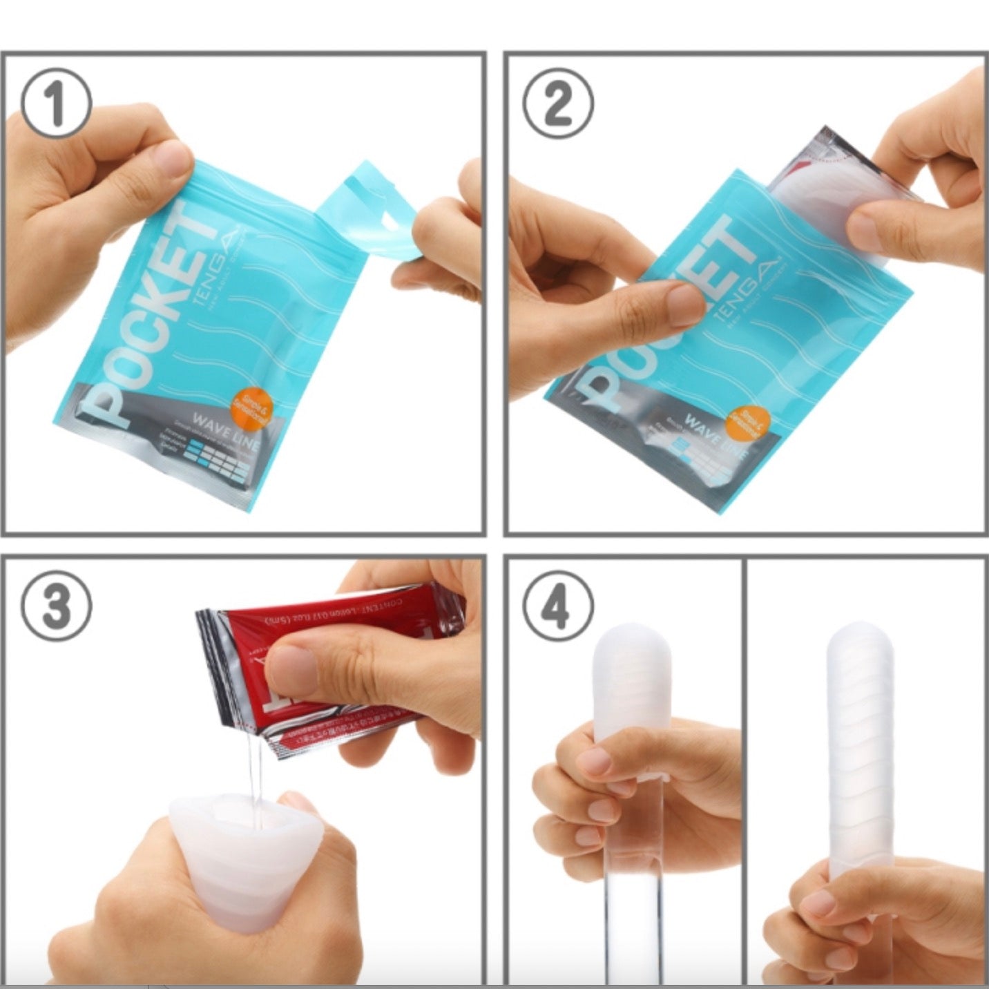 Tenga Pocket Stroker Wave Line