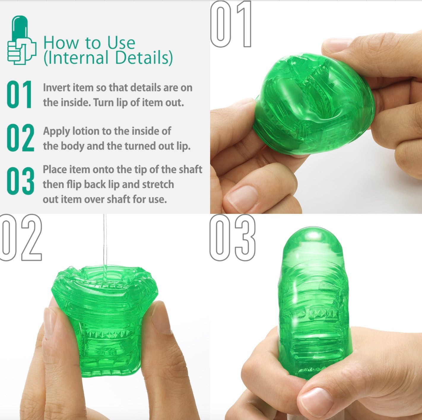 Tenga Uni Amethyst Sleeve - image 3