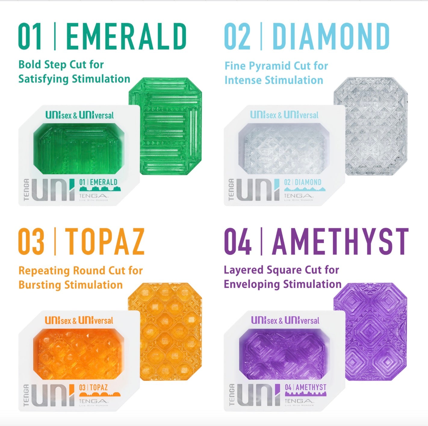 Tenga Uni Amethyst Sleeve - image 4