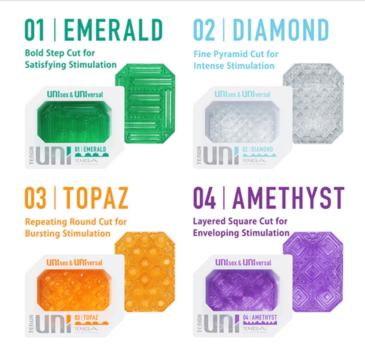 Tenga Uni Emerald Sleeve