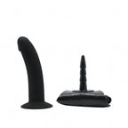 Ultra Passionate Harness with 15cm Black Silicone dildo - image 5