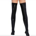 Black Level Vinyl Bed Boots Black
