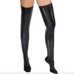 Black Level Vinyl Bed Boots Black