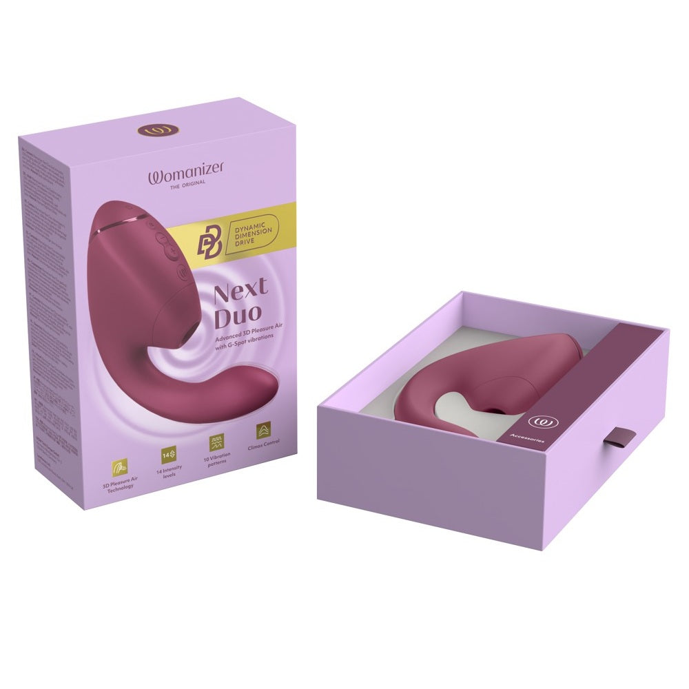Womanizer Next Duo dual stimulator PINK Δευτερεύουσα εικόνα προϊόντος