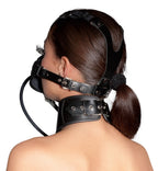 ZADO Leather Head Mask and Gag