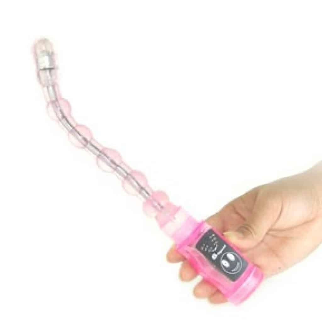 Flexible Spine Vibrating Anal Beads