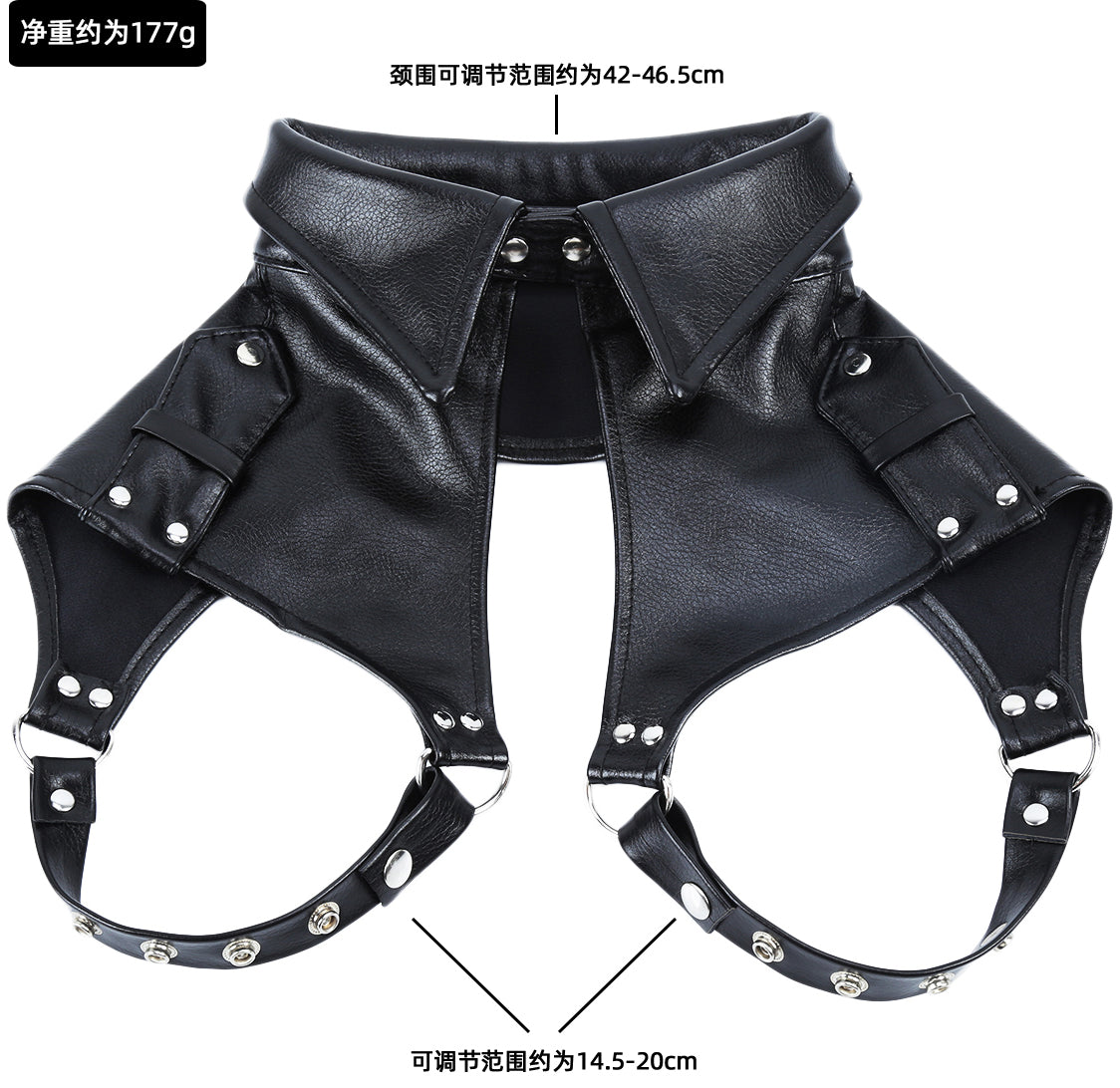 Brigade Man leather chest harness S-M Size - image 7