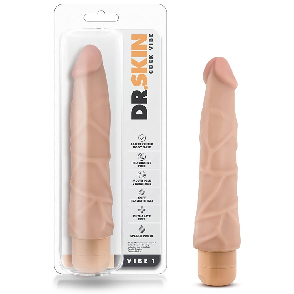 Dr. Skin Cock Vibe 1 FLESH