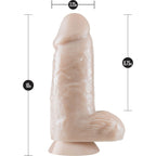 Dr Skin Dr. Chubbs Dildo with Suction Cup 25 cm Vanilla - image 6