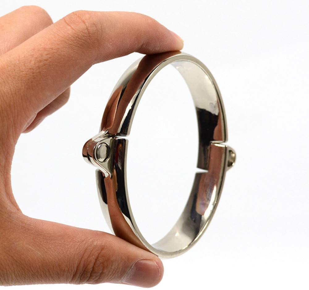 EXTRA LARGE Metal Wrisat and Ankle Cuffs 9.2 X 7.3cm - image 7