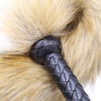 Fur Fox Tail Sensual flogger whip 60 cm - image 2