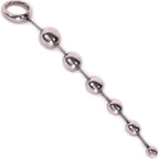 Kiotos Steel Anal Movable 6-Balls With Ring 30cm - image 2