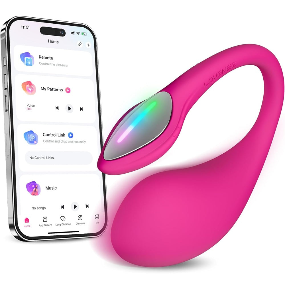 Lovense Lush 4 Bluetooth App-Controlled G-Spot egg vibrator