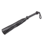Masters Black BDSM Flogger Whip 49 cm - image 3