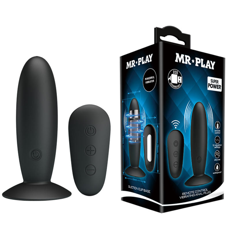 MR PLAY Wireless Remote Control Vibrating Anal Plug Κύρια εικόνα προϊόντος