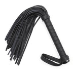 Naughty Toys 80 tails black Leather Flogger Whip 42 cm - image 5