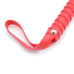 Naughty Toys 80 tails RED Leather Flogger Whip 42 cm - image 8