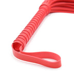 Naughty Toys 80 tails RED Leather Flogger Whip 42 cm - image 4