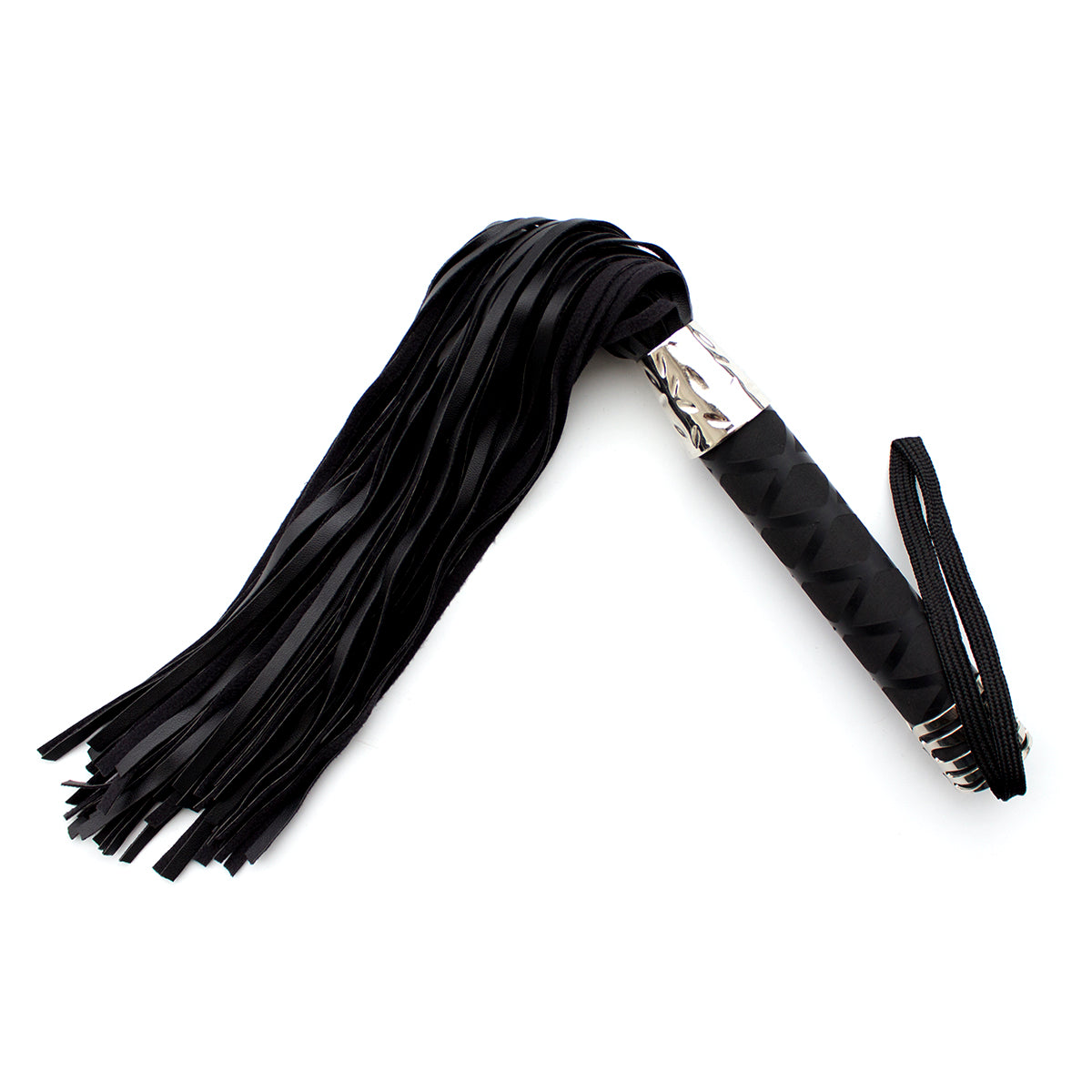 Naughty Toys Black Bondage Spanking Flogger 45 cm