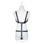 NAUGHTY TOYS Black pu leather fetish wear harness O/S - image 2