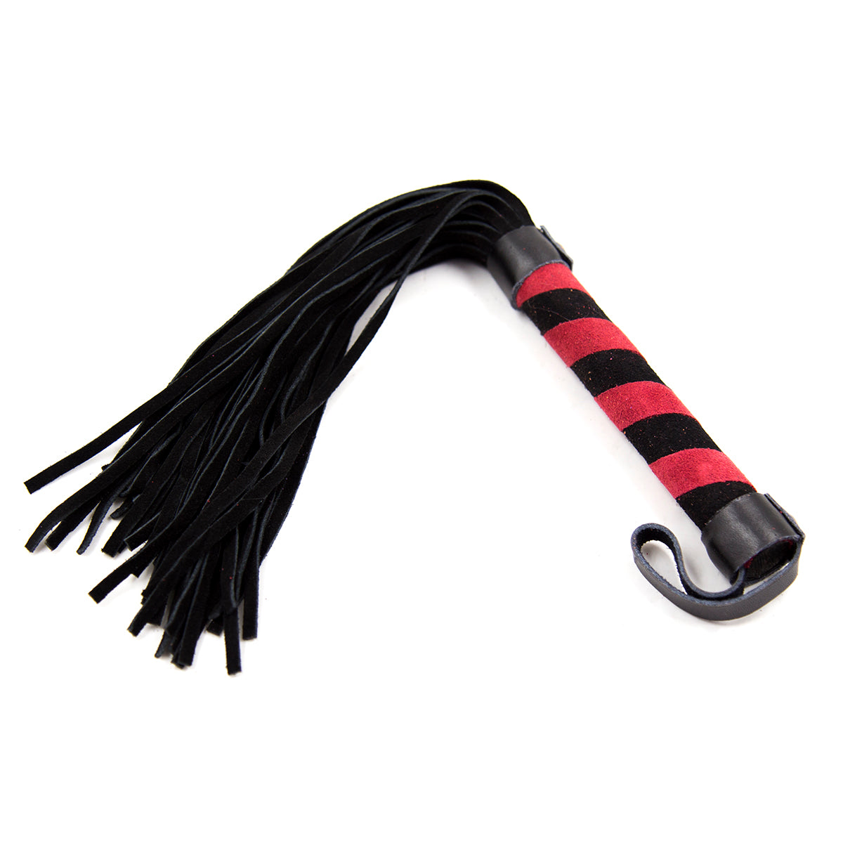 Naughty Toys Black-Red Faux Leather Flogger Κύρια εικόνα προϊόντος
