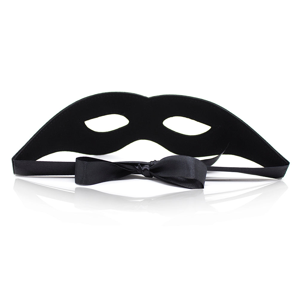 NAUGHTY TOYS Bondage domino black faux leather eye mask - image 4