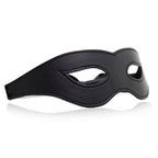 NAUGHTY TOYS Bondage domino black faux leather eye mask - image 3