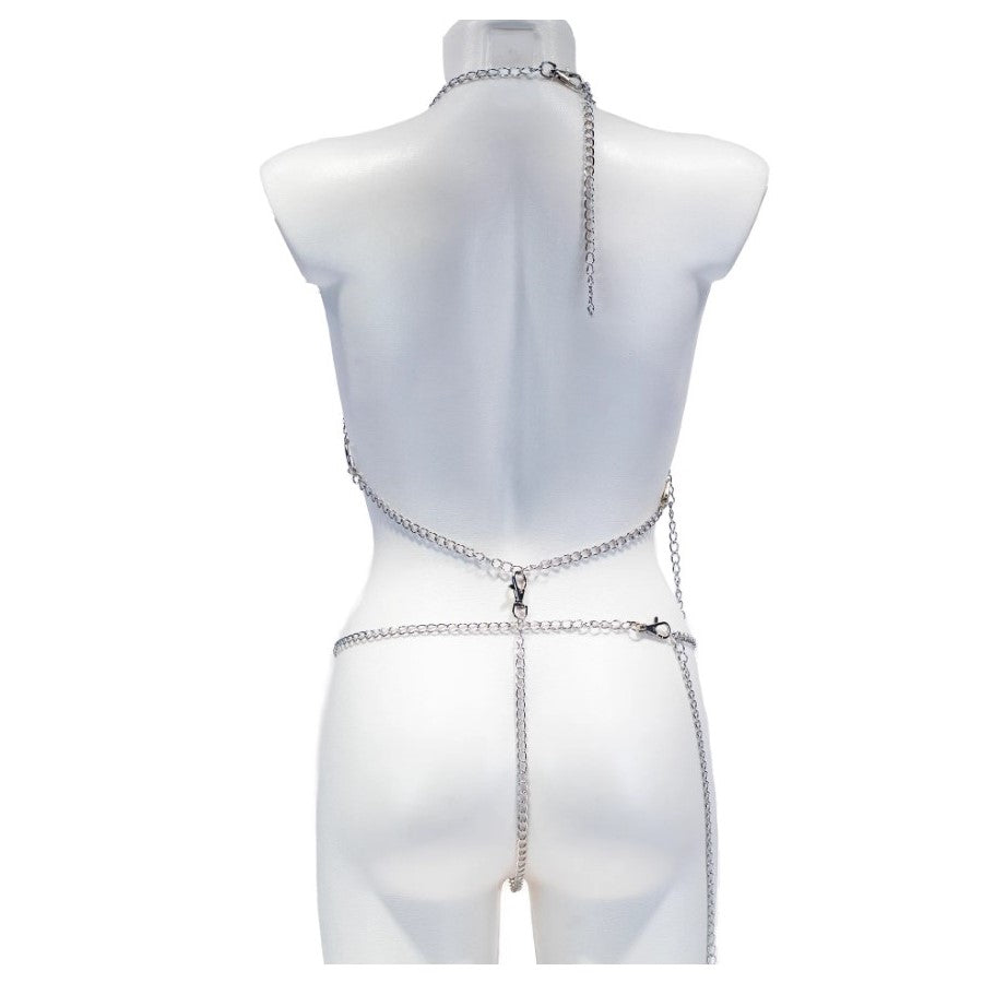 NAUGHTY TOYS Dreamgirl Metal Chain costume 2Pcs - image 3