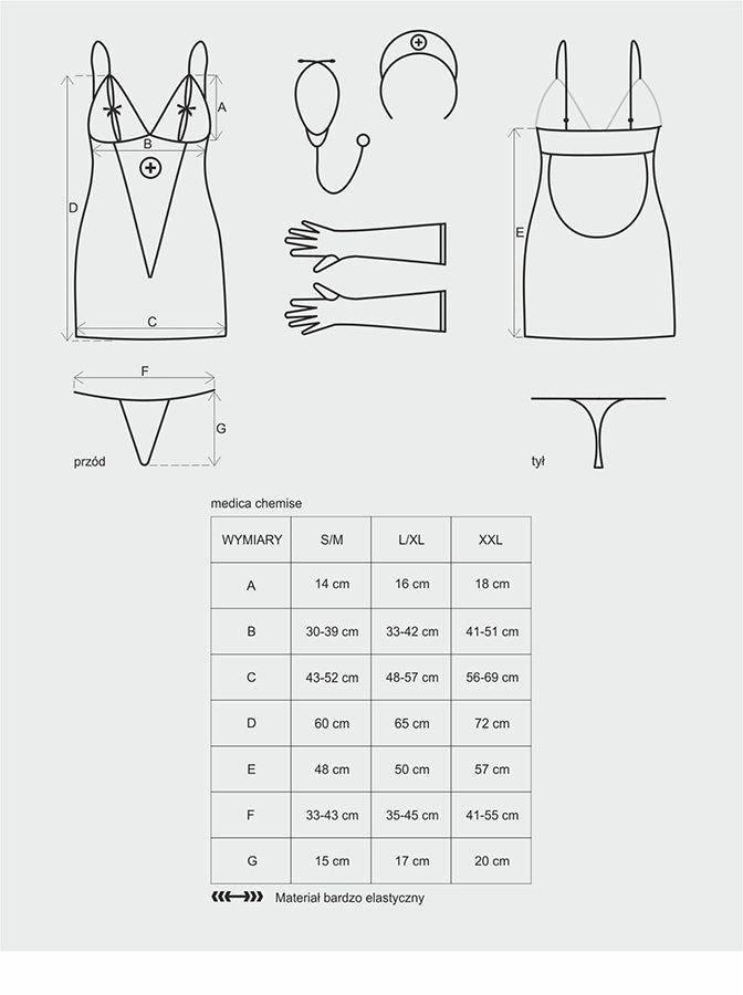 Obsessive Sexy Medica Nurse Dress