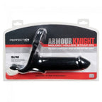 Perfect Fit Armour Knight Male Strap-On Molded Hollow Black S/M - image 3