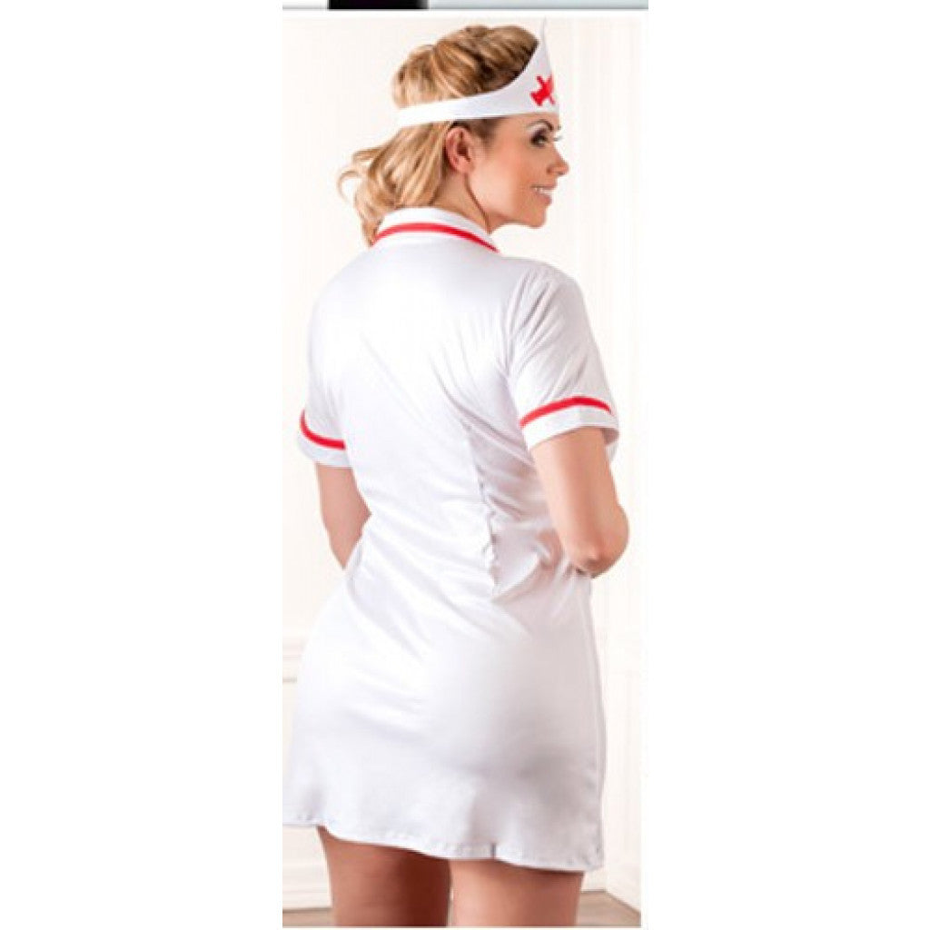 Plus Size Nurse Dress Set Δευτερεύουσα εικόνα προϊόντος