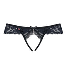 Plus Size Obsessive Daring Crotchless Panties
