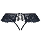 Plus Size Obsessive Daring Crotchless Panties