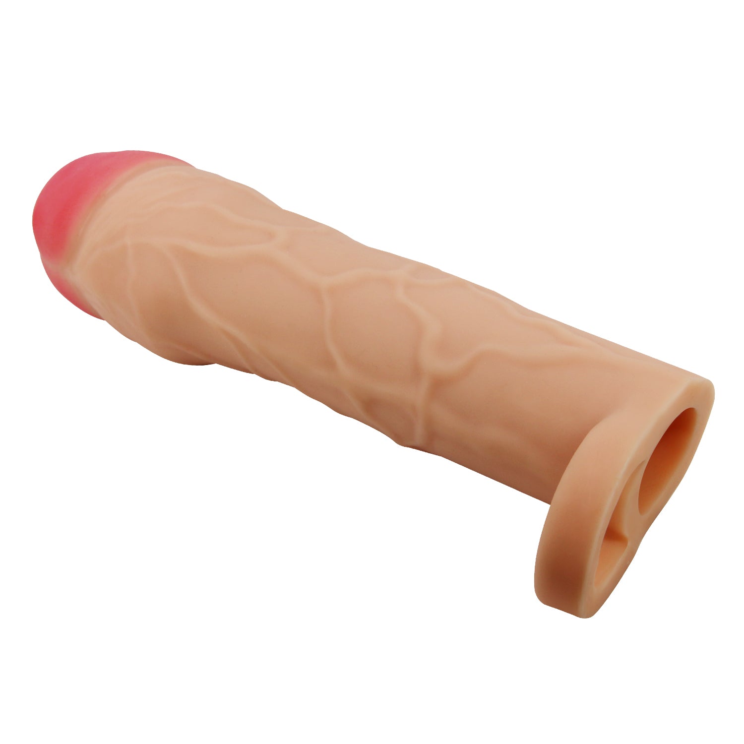 PRETTY LOVE HANI penis extension sleeve with testicles strap - image 4