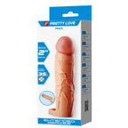 PRETTY LOVE HANI penis extension sleeve with testicles strap - image 7
