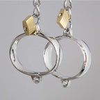 SMALL Metal Handcuffs or Ankle Cuffs 5.5 X 4.5cm - image 5