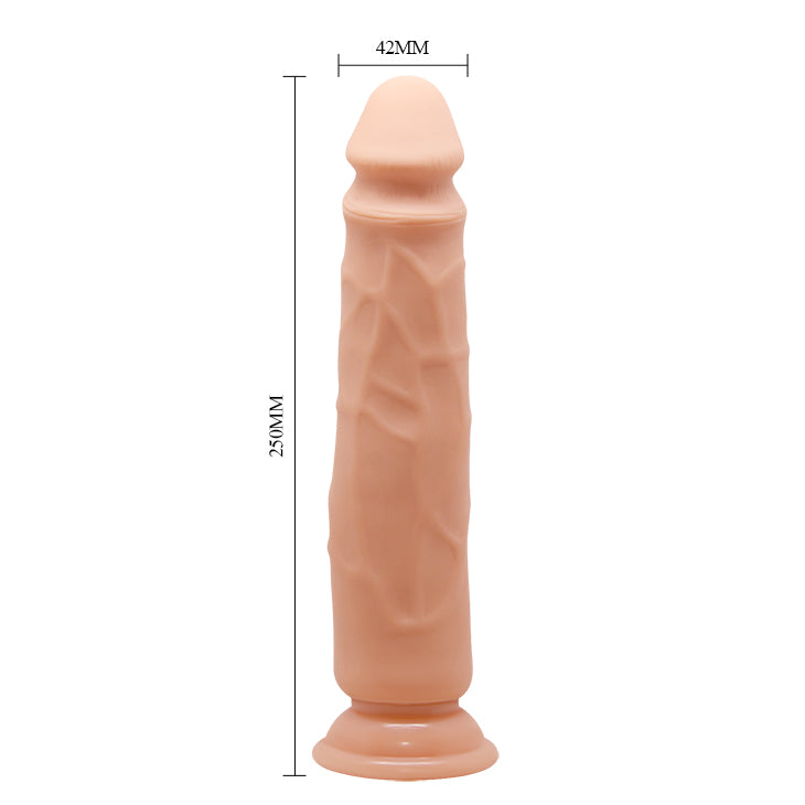 Super Flex dildo with spine and suction BURGESS 23 cm - image 4