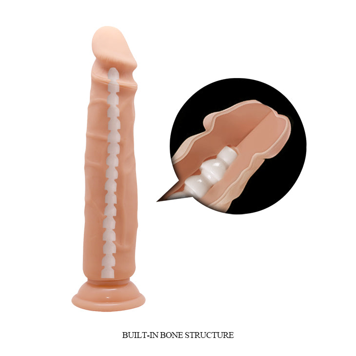 Super Flex dildo with spine and suction BURGESS 23 cm Δευτερεύουσα εικόνα προϊόντος